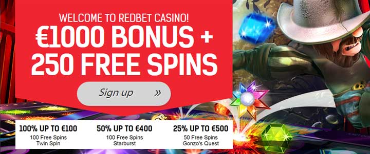 redbet free spins